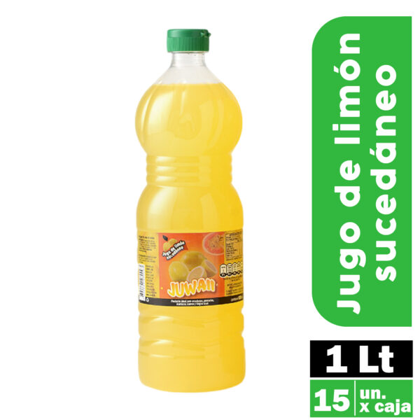 Jugo de Limón 1lt - Caja 15 Unidades