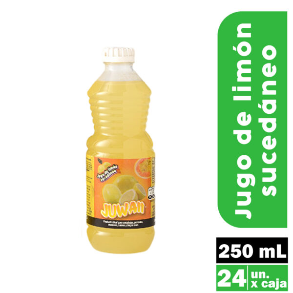 Jugo de Limón 250 mL - Caja 24 Unidades