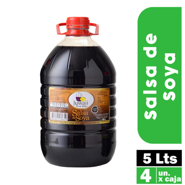 Salsa de Soya 5lt - Caja 4 Unidades