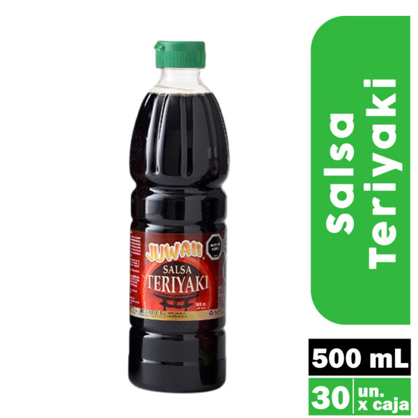 Salsa Teriyaki 500 mL - Caja 30 Unidades